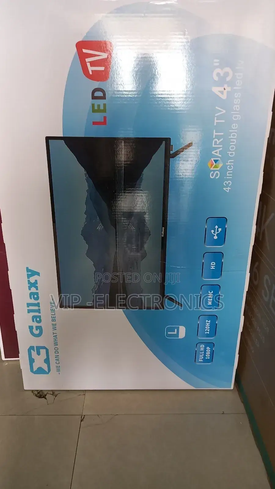 Gallaxy Tv 43"Inch Smart Androiid Led Television