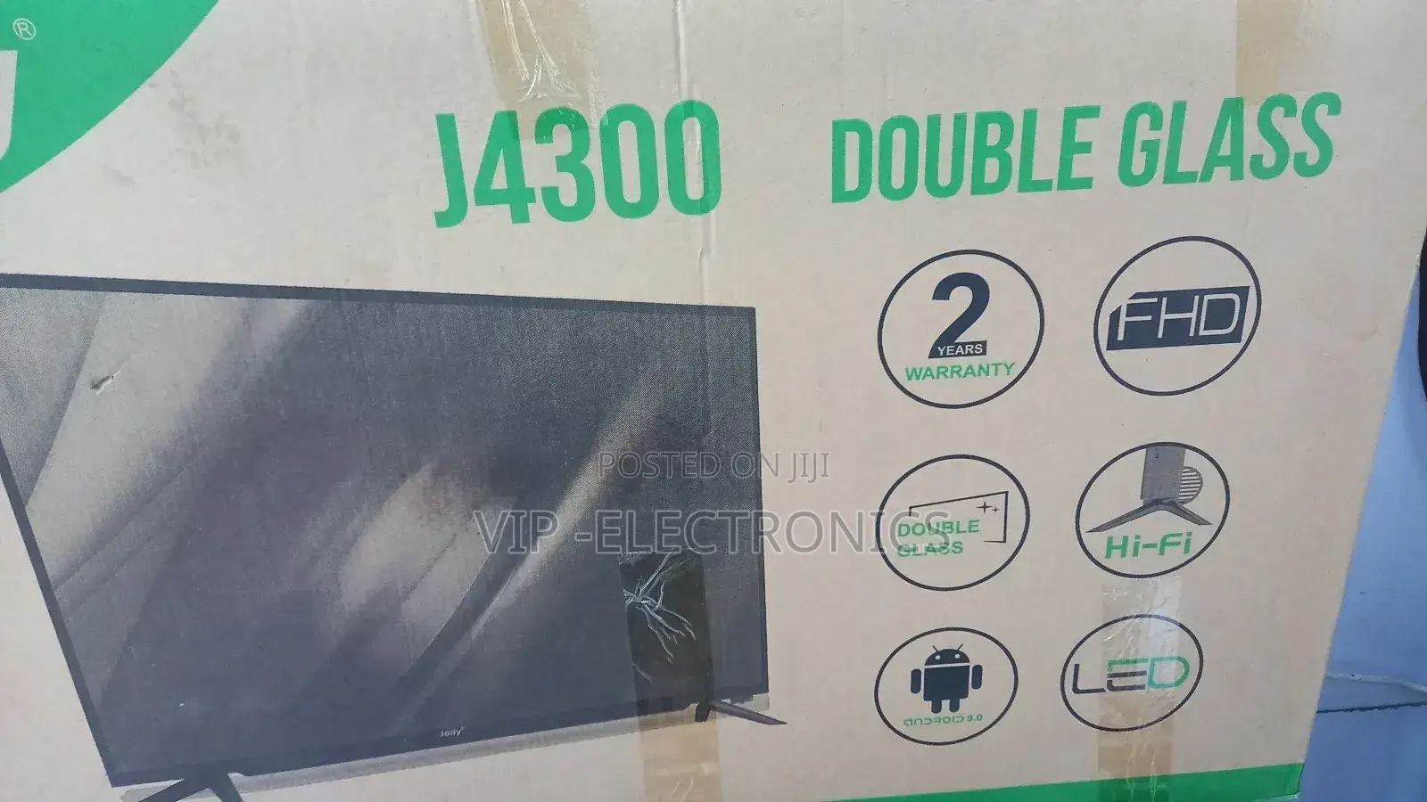 Jolly 43"Inch Tv Smart Android New 2024 Model Tv New Price