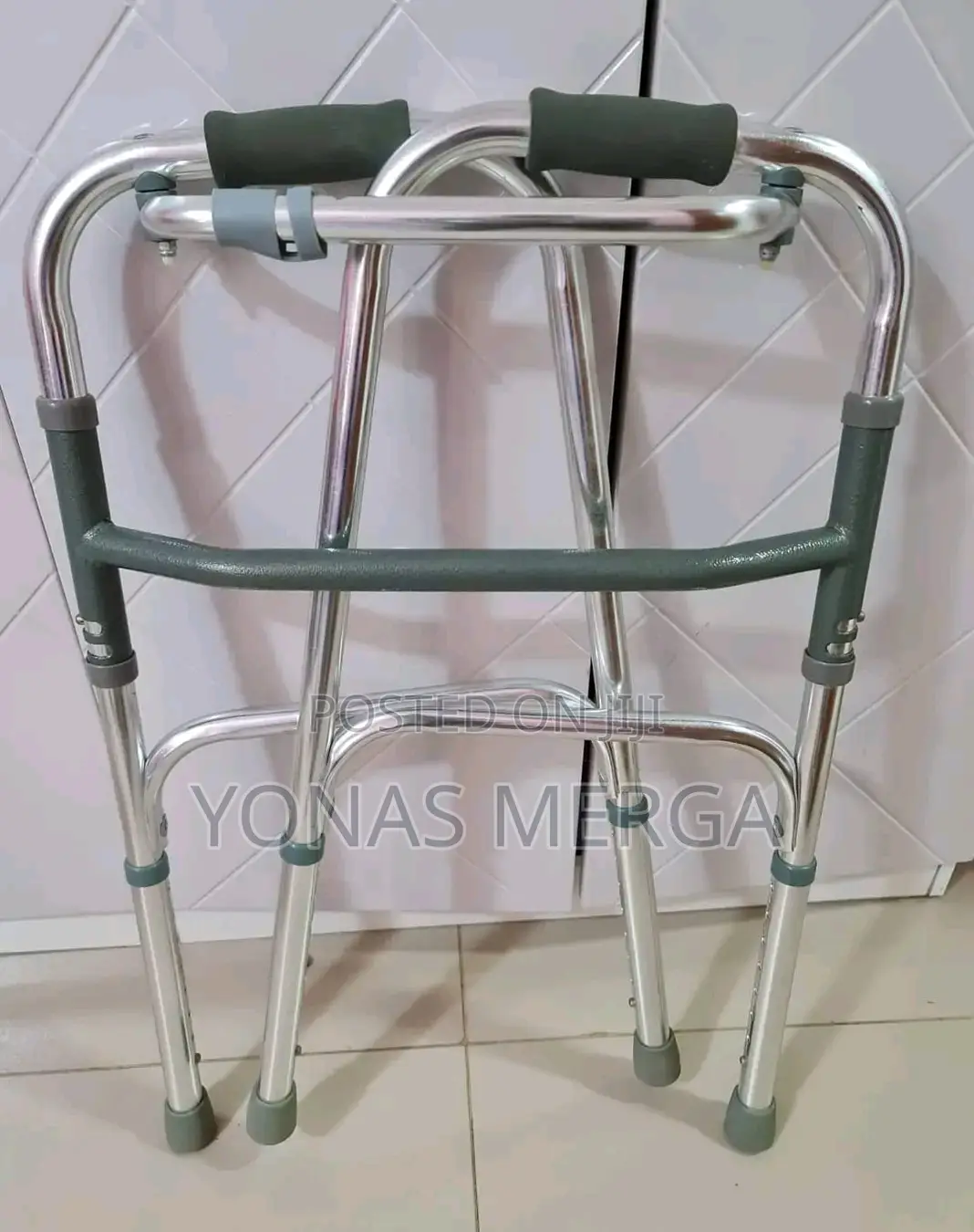 Wheels - Portable Walker፼甯rehabilitati Elderly Walker Aid