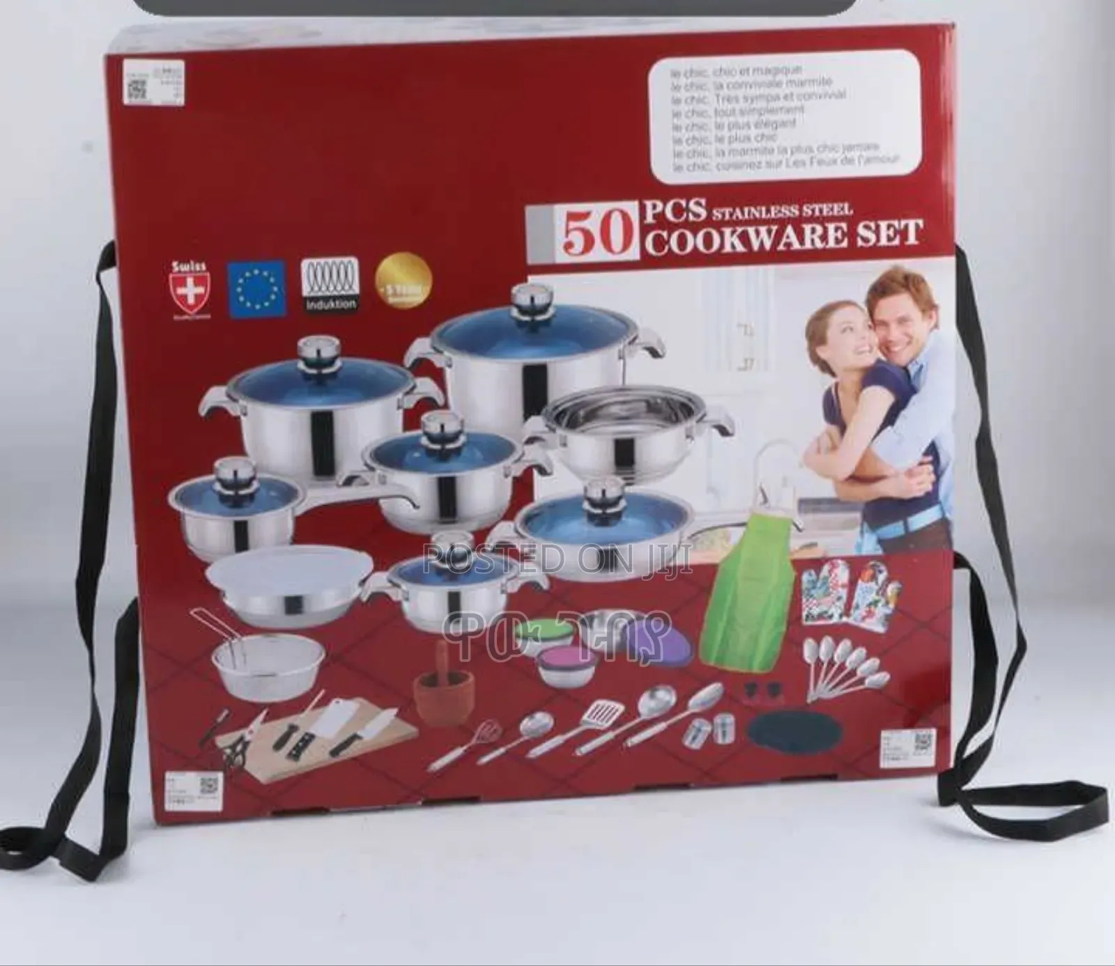 110pc and 50pc Stainless Steel.Cookware Ser