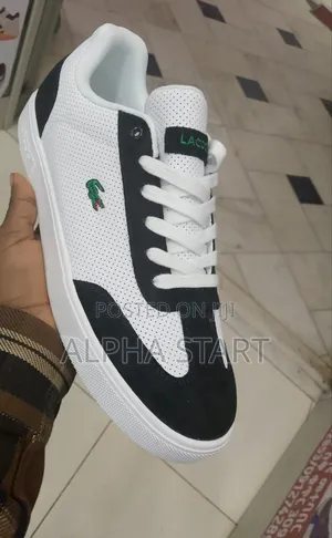 Lacoste High Master Quality Smooth Flat Shoes for You