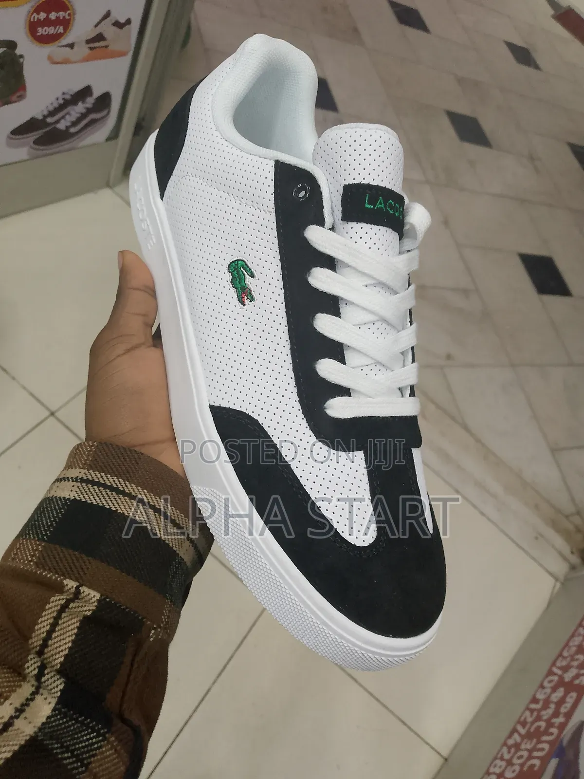Lacoste High Master Quality Smooth Flat Shoes for You
