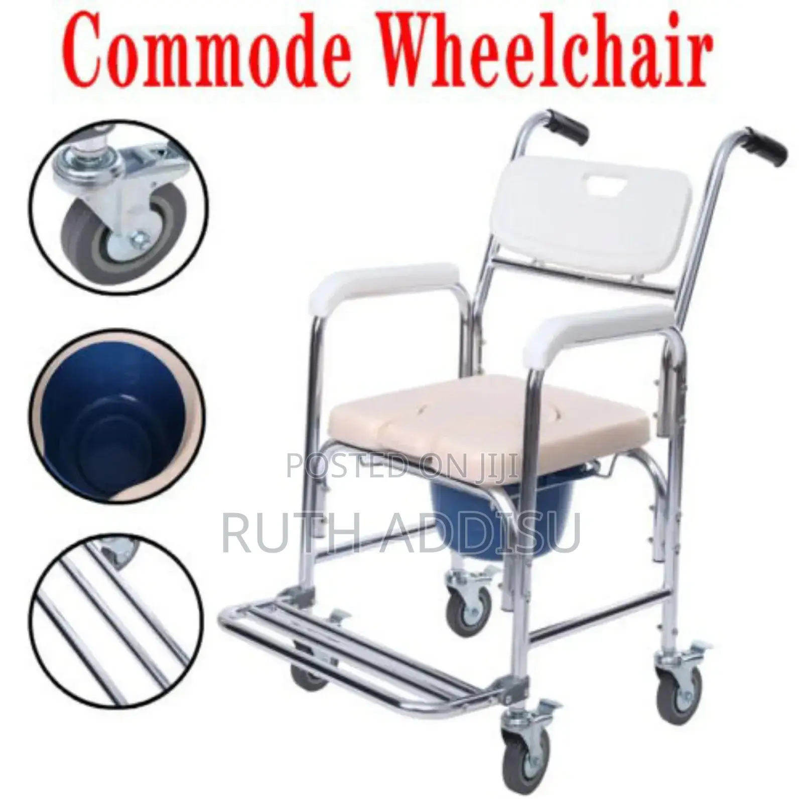 Commode Wheel Chair32commode Chair21commode Chair32poty ወንበር