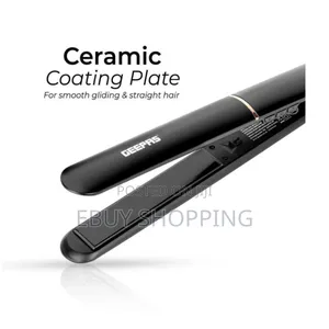 Geepas Ghs86003nv High-Quality Hair Straightener With Led