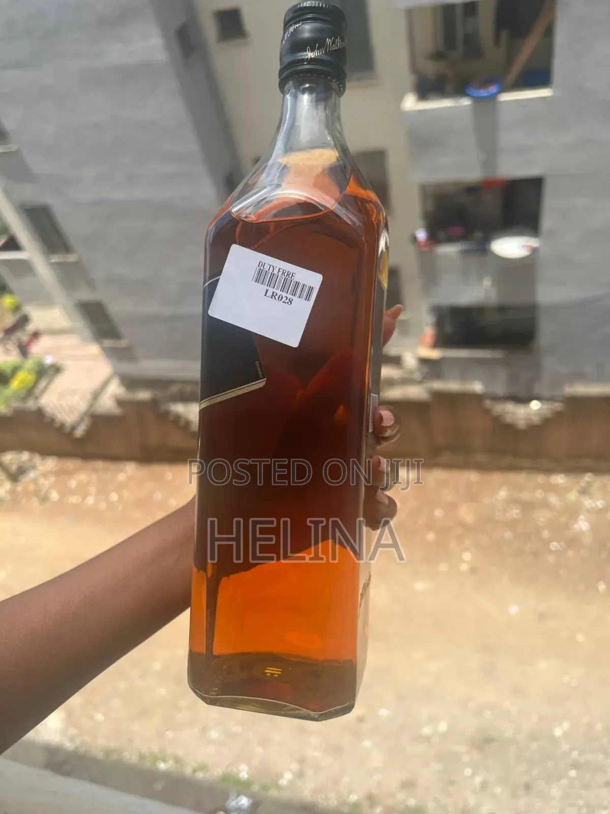 Duty Free Black Label Whiskey for Holiday