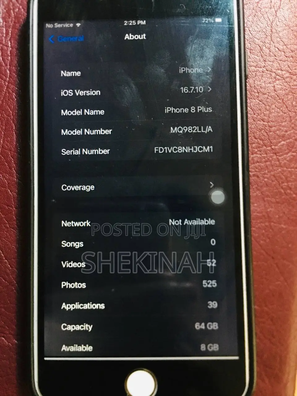 Apple iPhone 8 Plus 64 GB Rose Gold