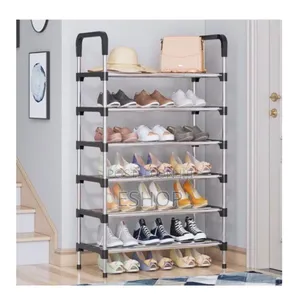 **Foldable Shoe Storage Solution – Quick Setup**