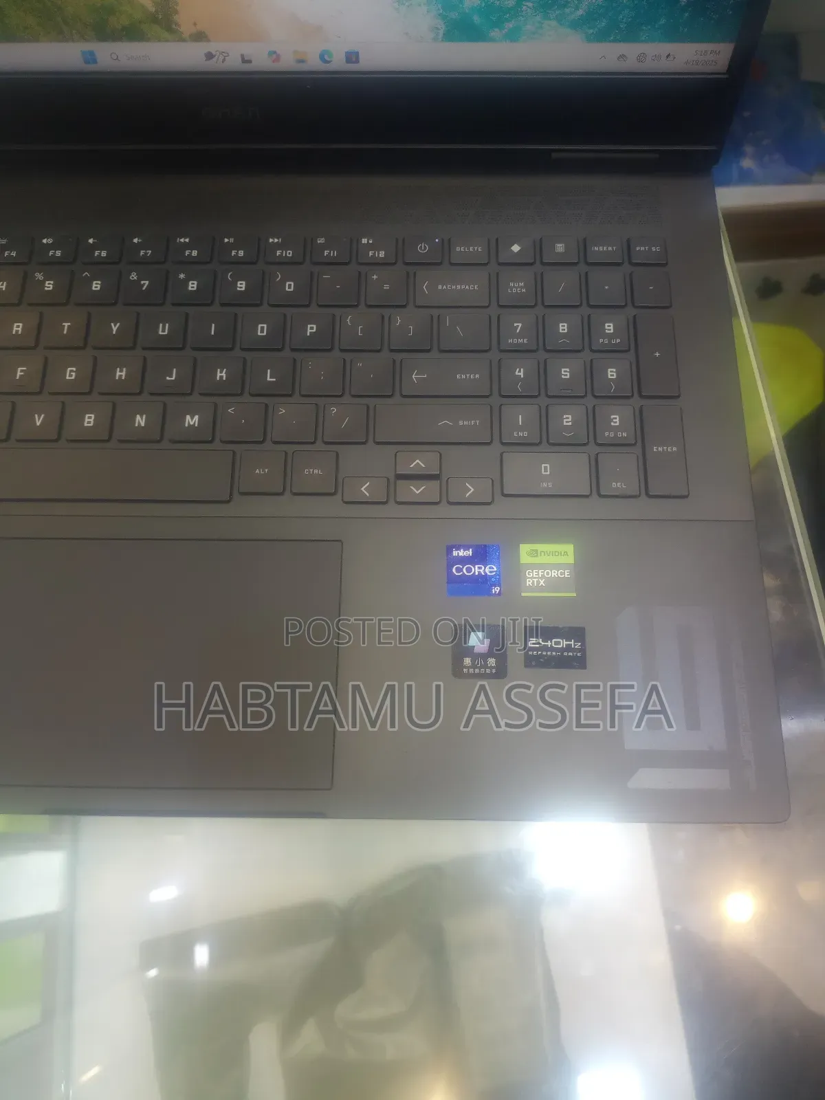 New Laptop HP Victus 16 16GB Intel Core I7 SSD 1T