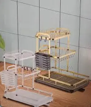 3-Tier Kitchen Storage Rack Drainer