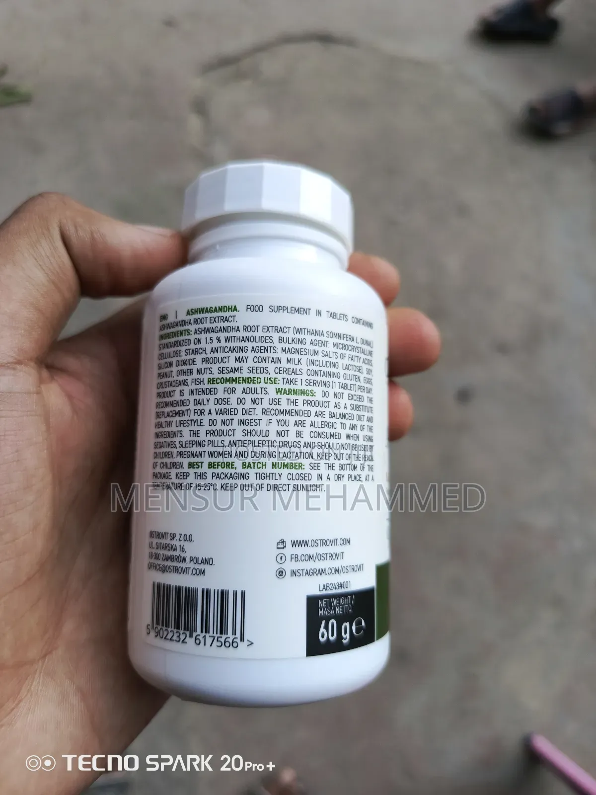 Ostrovit Ashwagandha