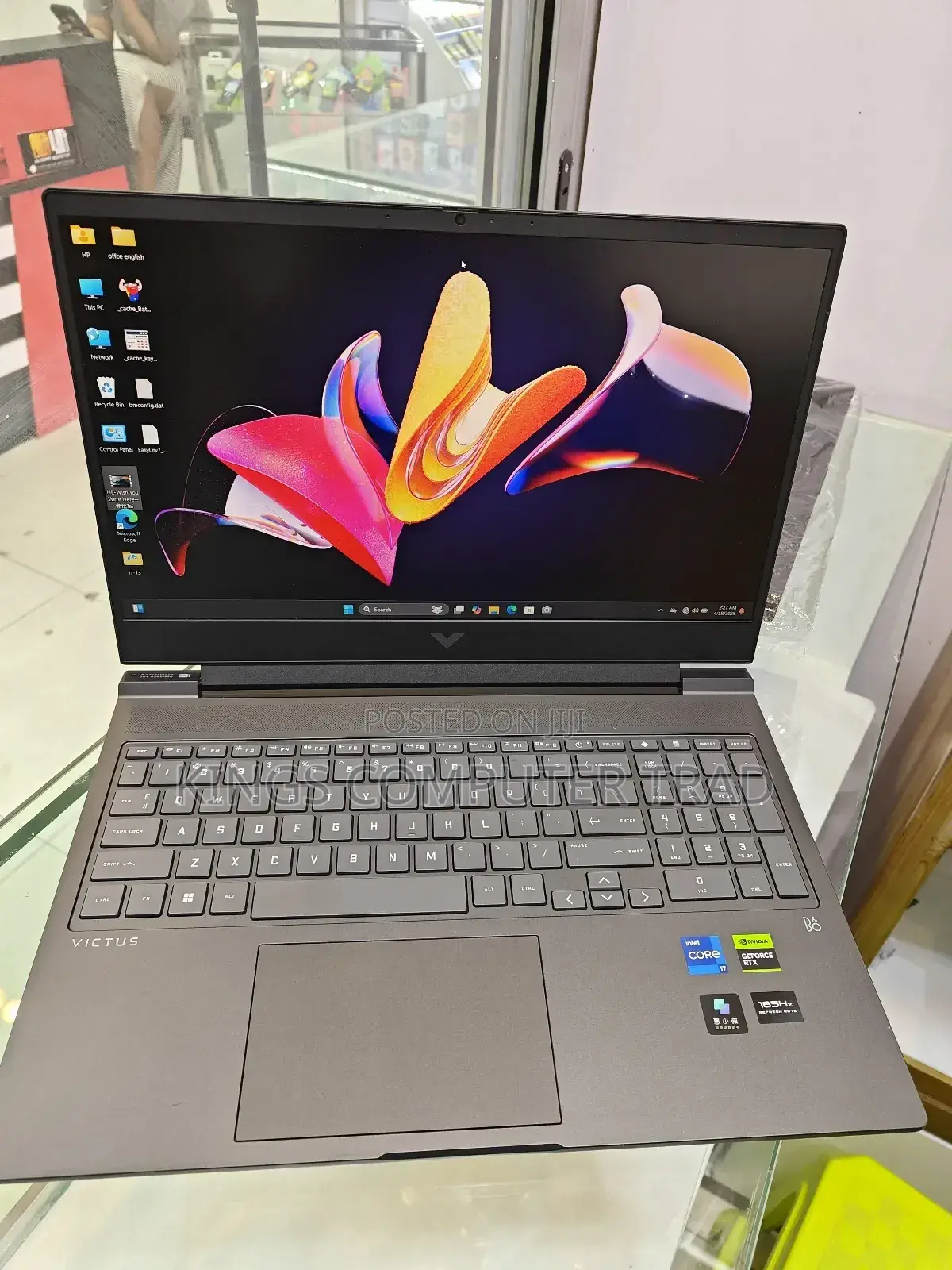 New Laptop HP Victus 16 16GB Intel Core I7 SSD 1T