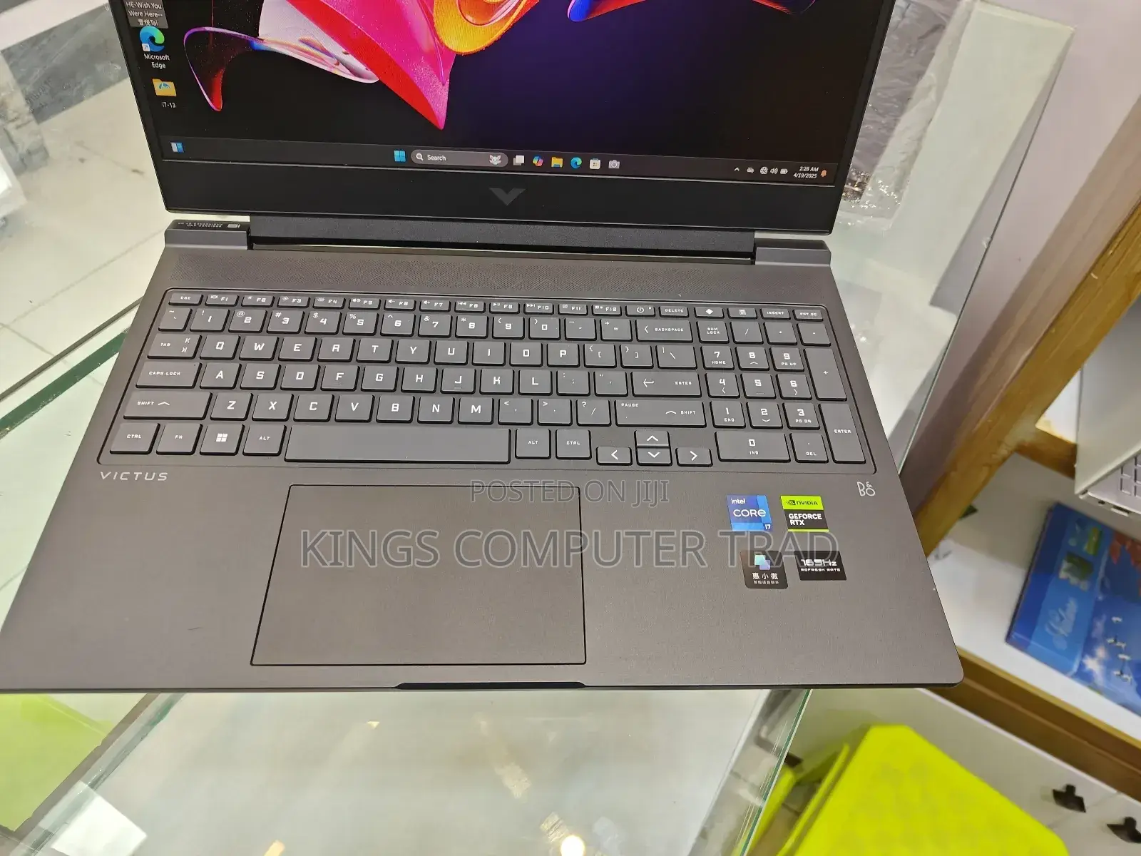 New Laptop HP Victus 16 16GB Intel Core I7 SSD 1T