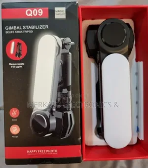 Photo - Q09 Gimbal Tripod Selfie Stick Stabilizer