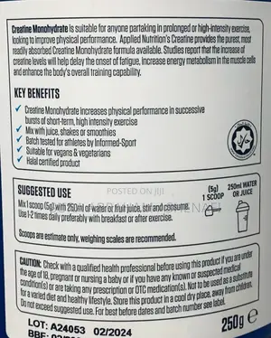 Applied Nutrition Creatine Monohydrate