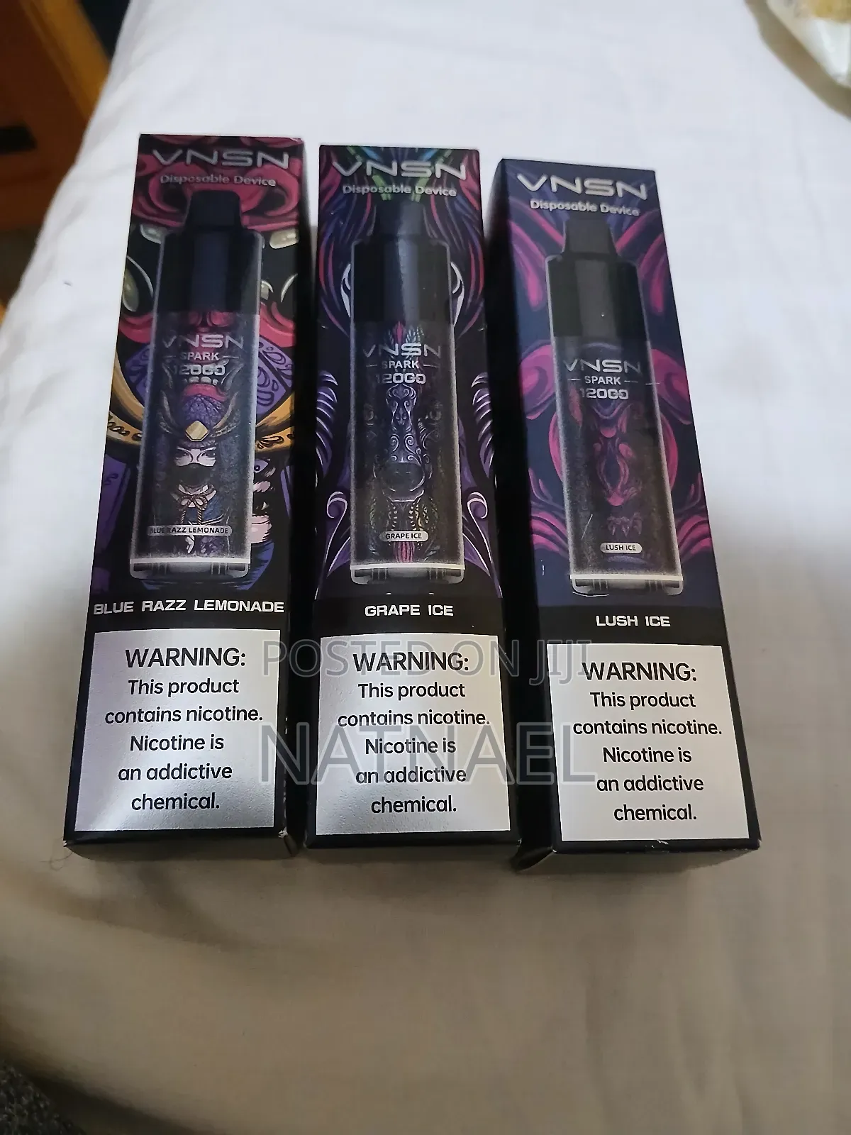 VNSN Vape 12000 Pufff Rechargeable Free Delivery