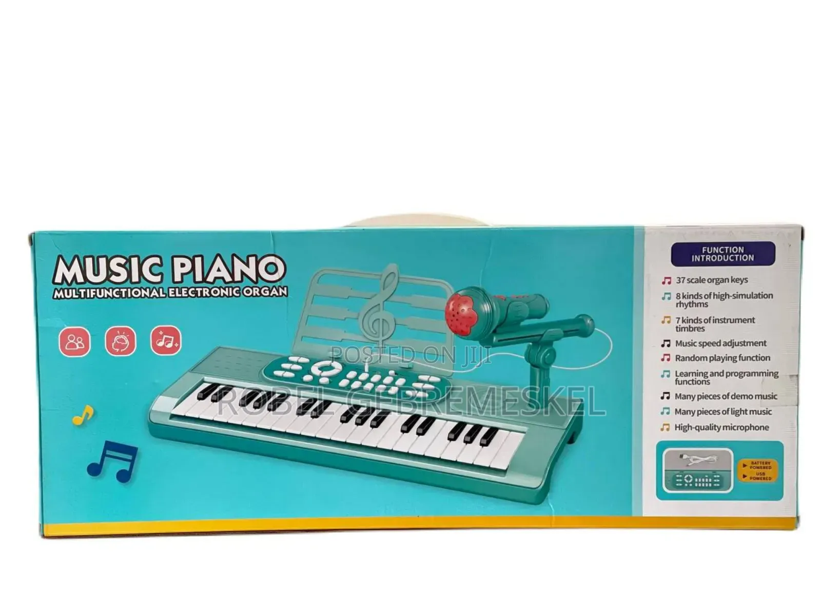 Music Piano  Multifunctional Electronic Organ
 37 Scale