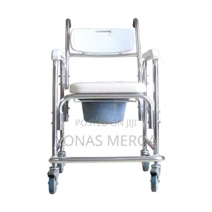 Bedside Commode Forold People Patient፭娑pu Cushion:Waterproof