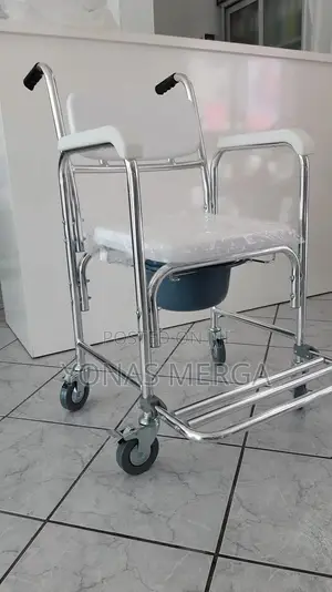 Bedside Commode Forold People Patient፭娑pu Cushion:Waterproof