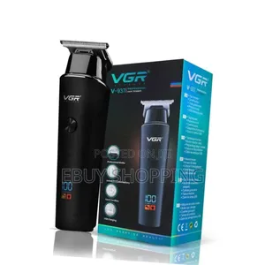 Photo - **Led Display Hair Trimmer – VGR v-937 With 3 Guide Combs**