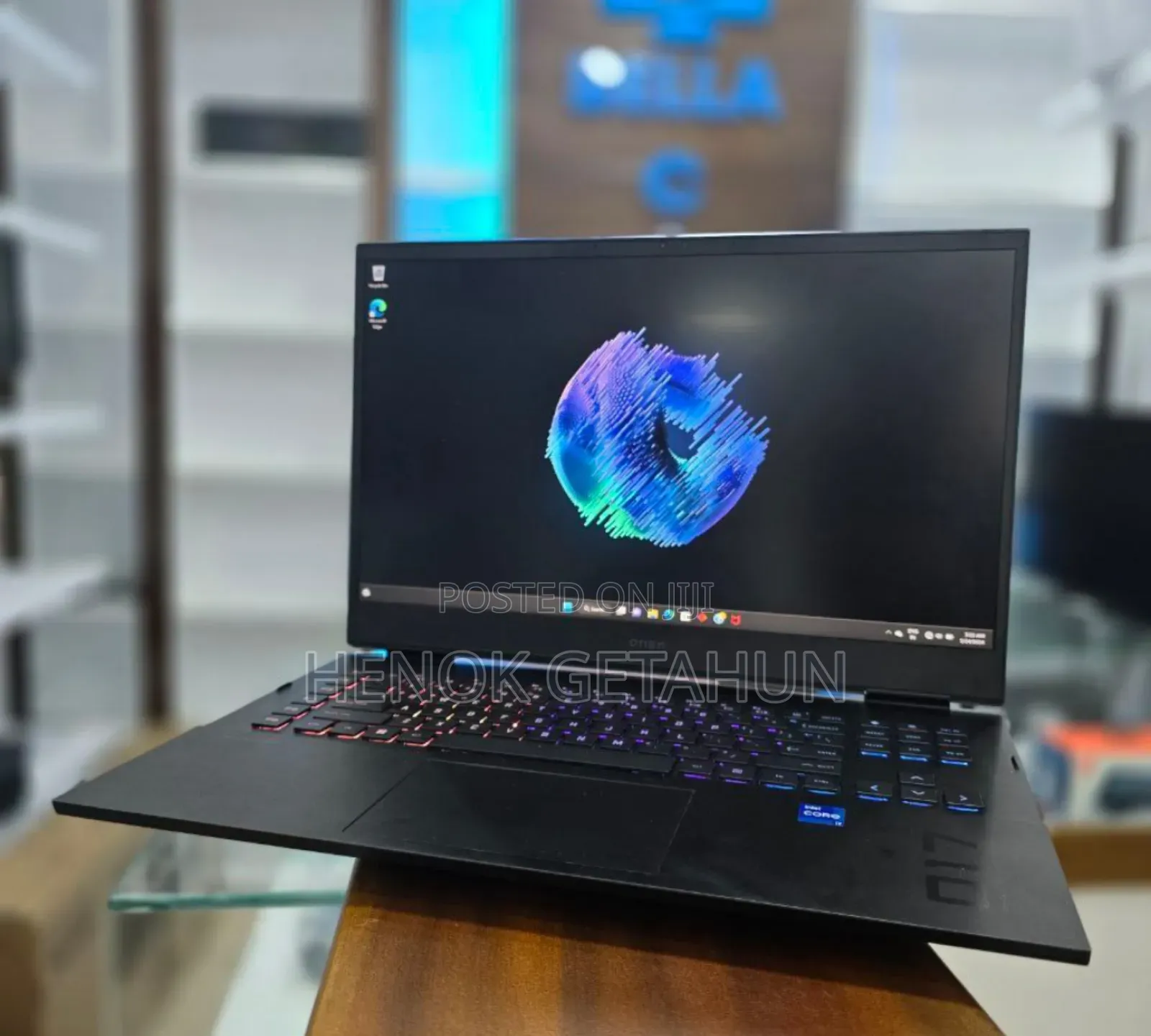 New Laptop HP Omen 17 32GB Intel Core I7 SSD 2T