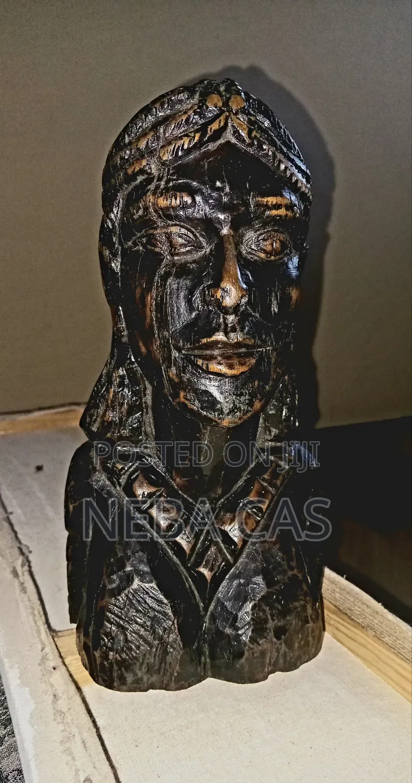 Beautiful Ethiopian Woman Sculpture