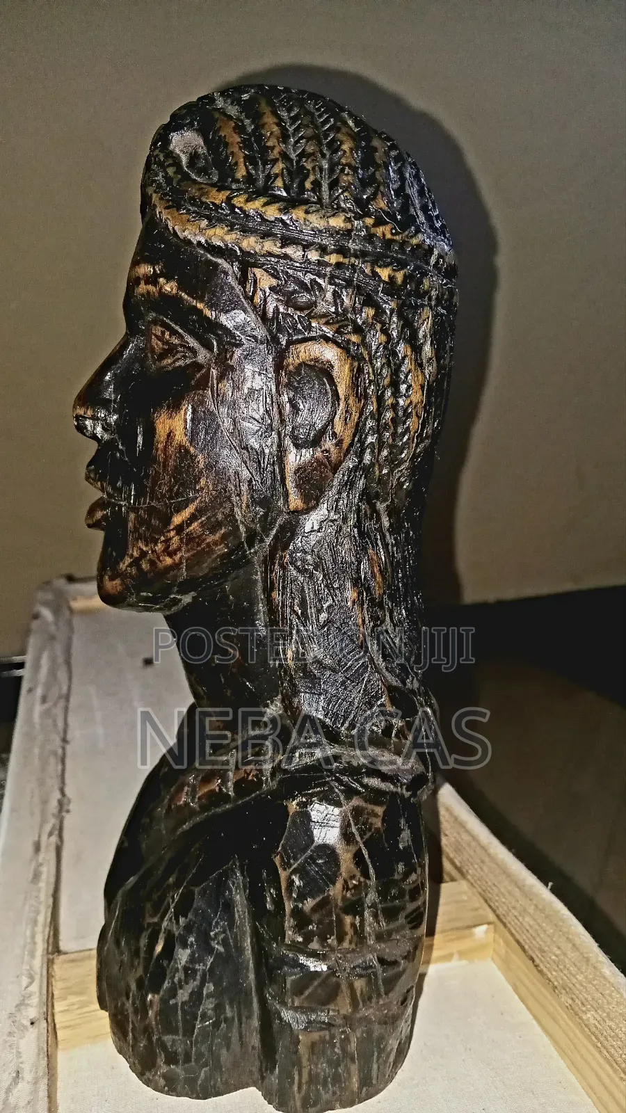 Beautiful Ethiopian Woman Sculpture