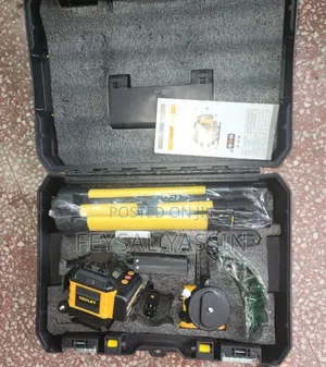Photo - Laser Level Yovlet 360° With Tripod and Accesossry