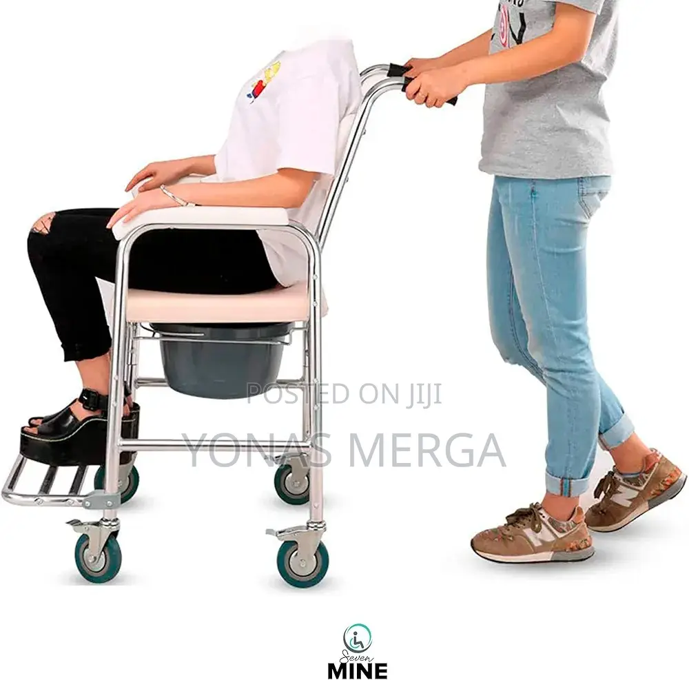 Commode Chair匎፪with Padded Armrests፭燥 Chair Over Toilet