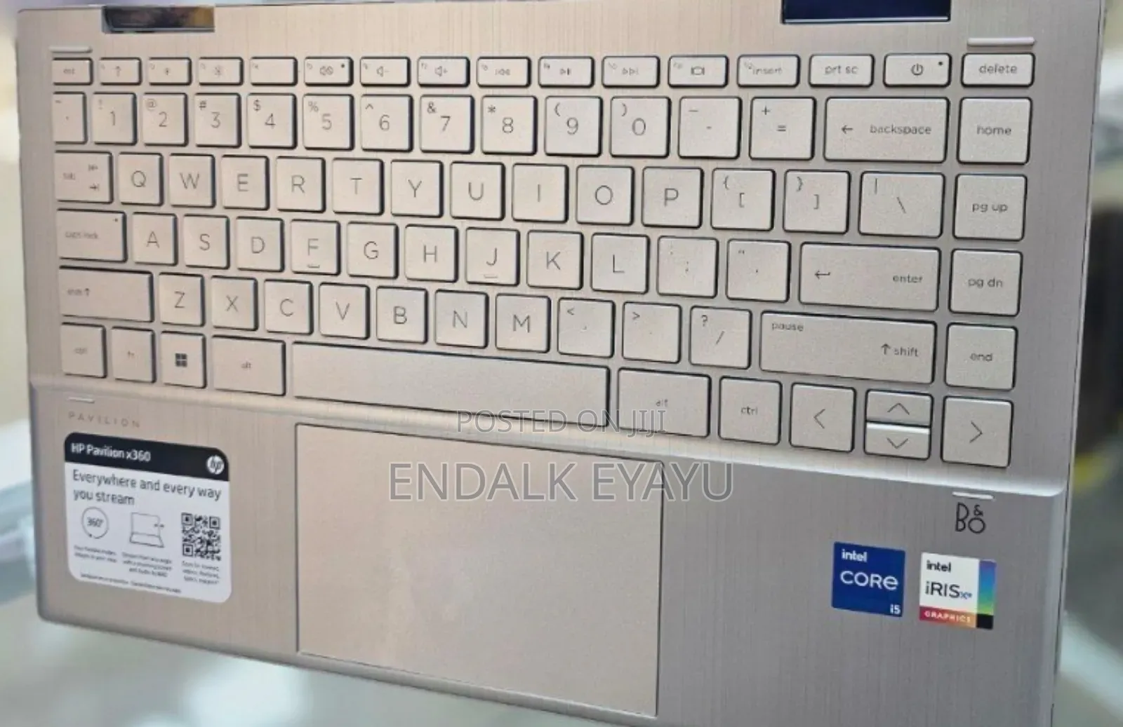 New Laptop HP 8GB Intel Core I5 SSD 256GB