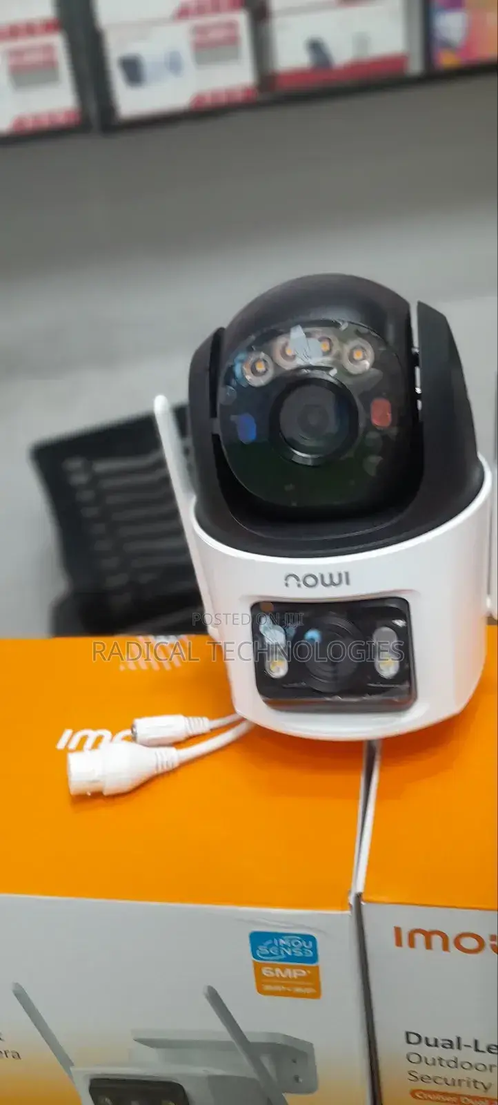 Imou ባለ ሁለት ሌንስ 6 Megapixel Security Camera Xiaomi Hikvision
