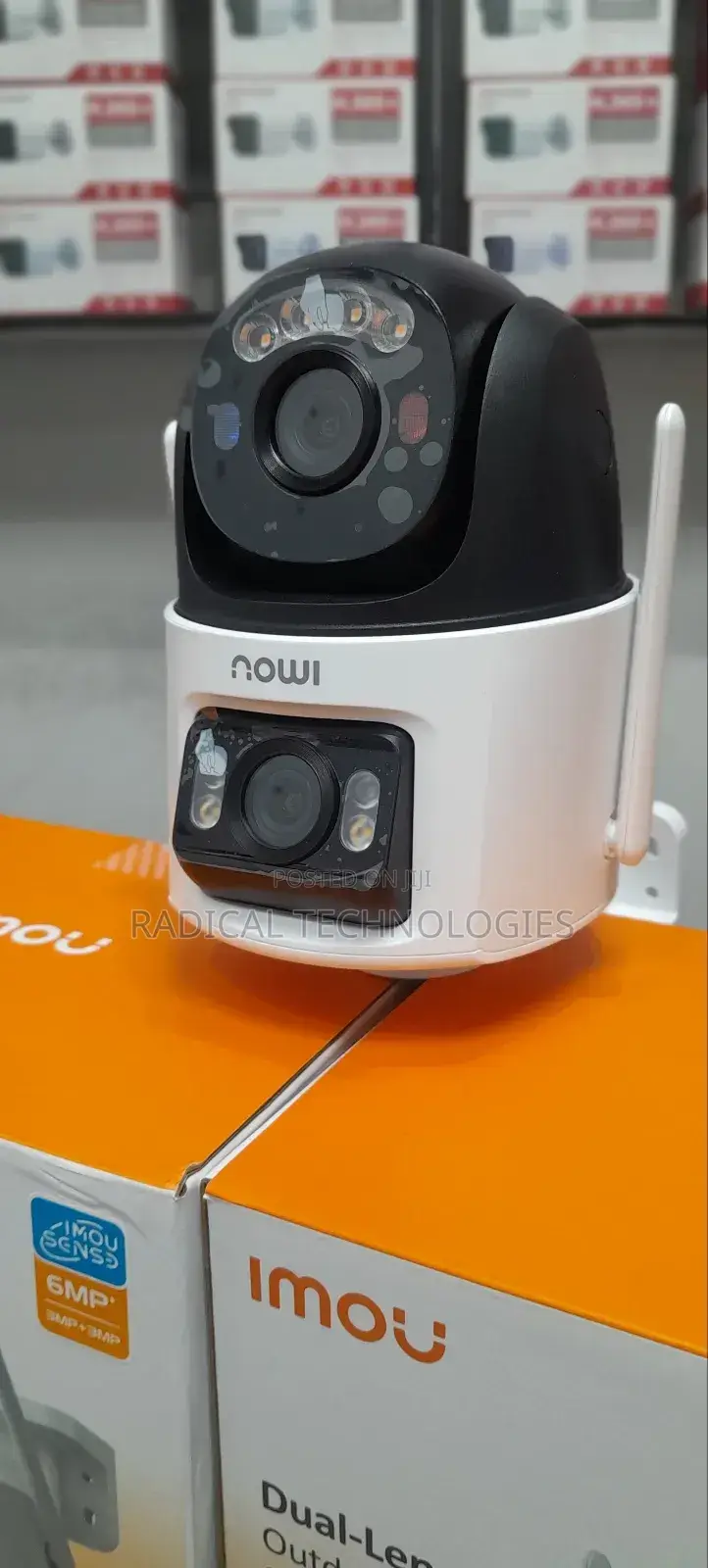 Imou ባለ ሁለት ሌንስ 6 Megapixel Security Camera Xiaomi Hikvision