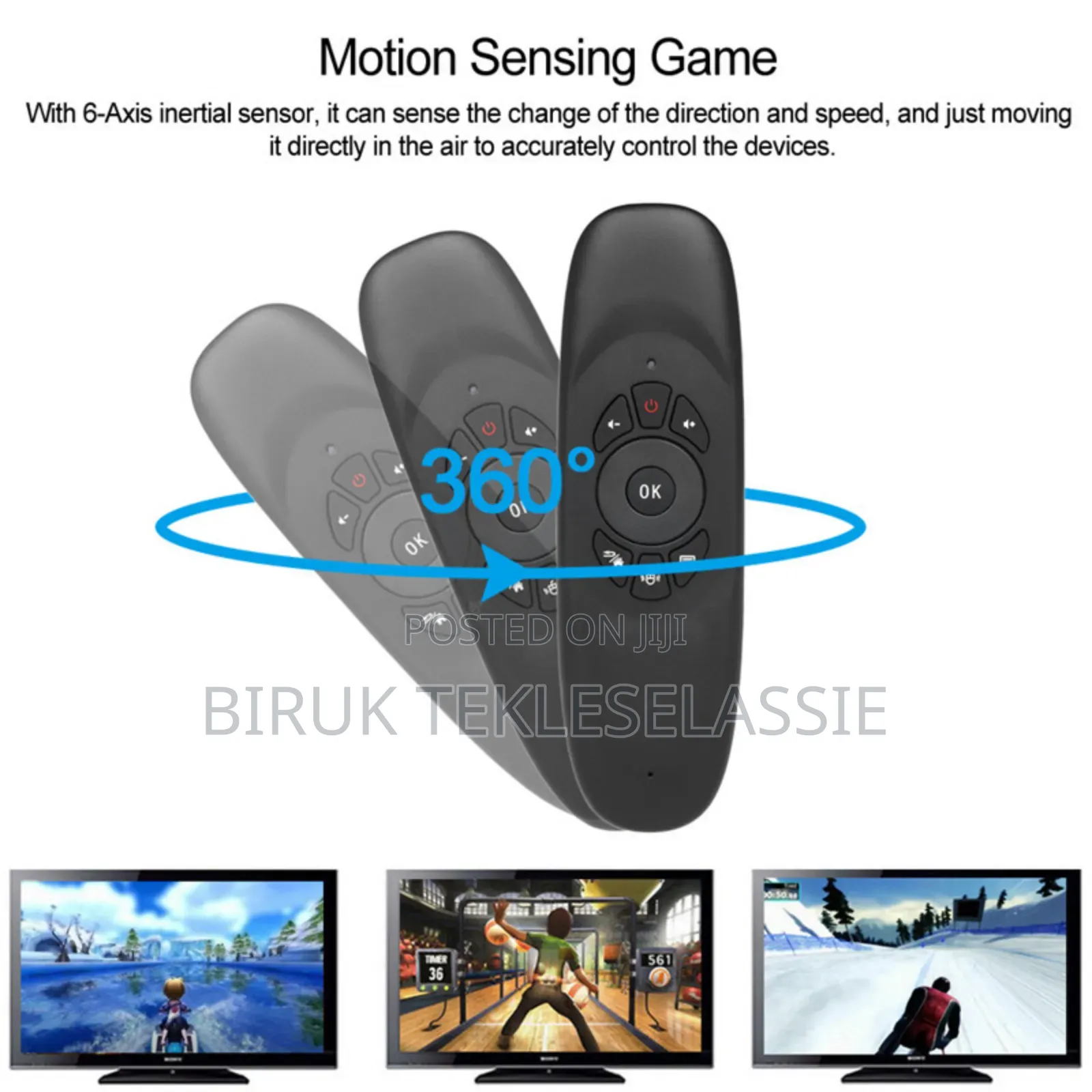 Air Mouse Rechargeable Wireless Portable Remote Control