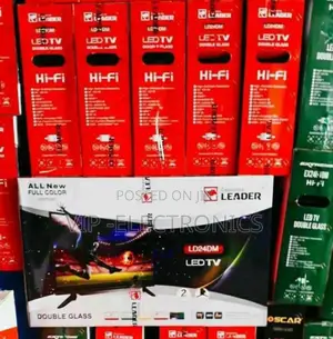 Leader 32"Inch Tv Led Double Gelas Tv