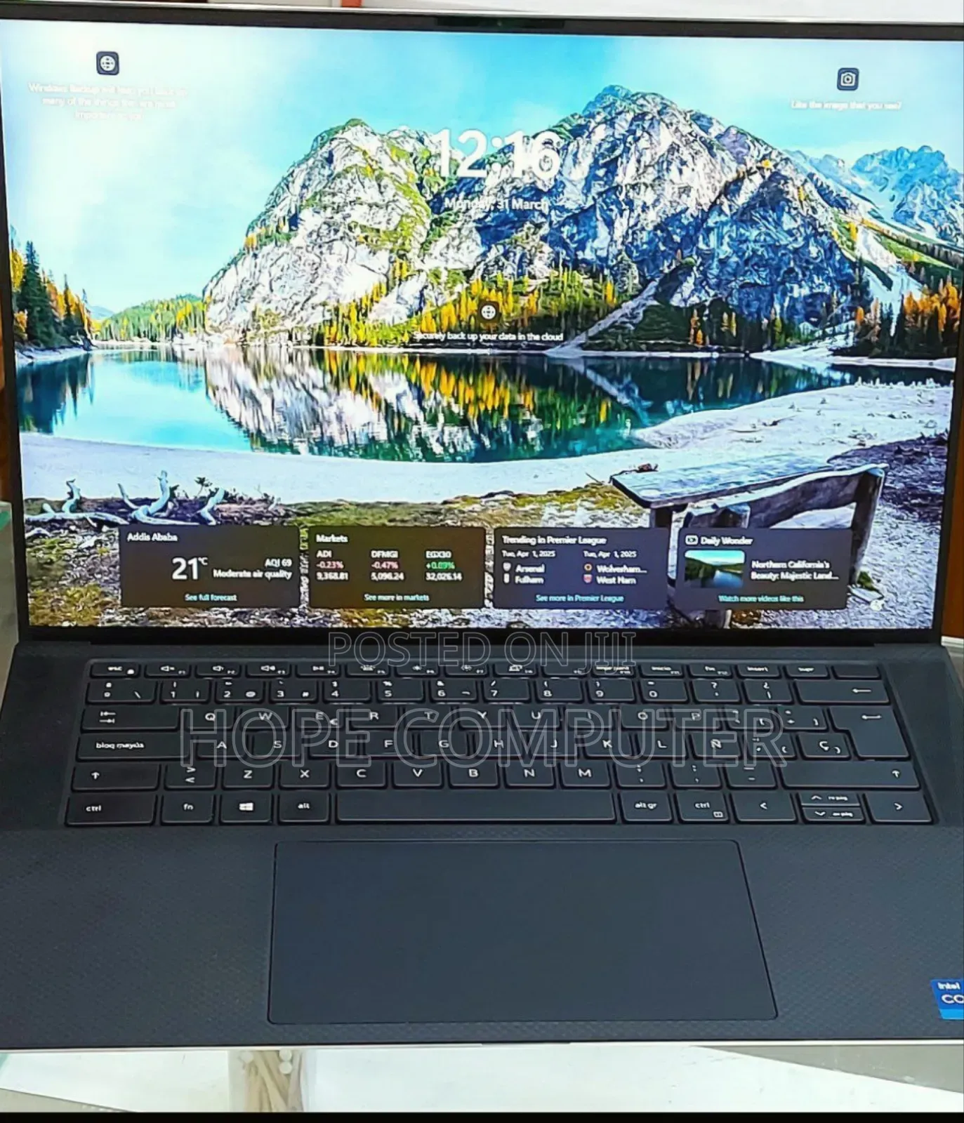 New Laptop Dell XPS 15 16GB Intel Core i7 SSD 1T