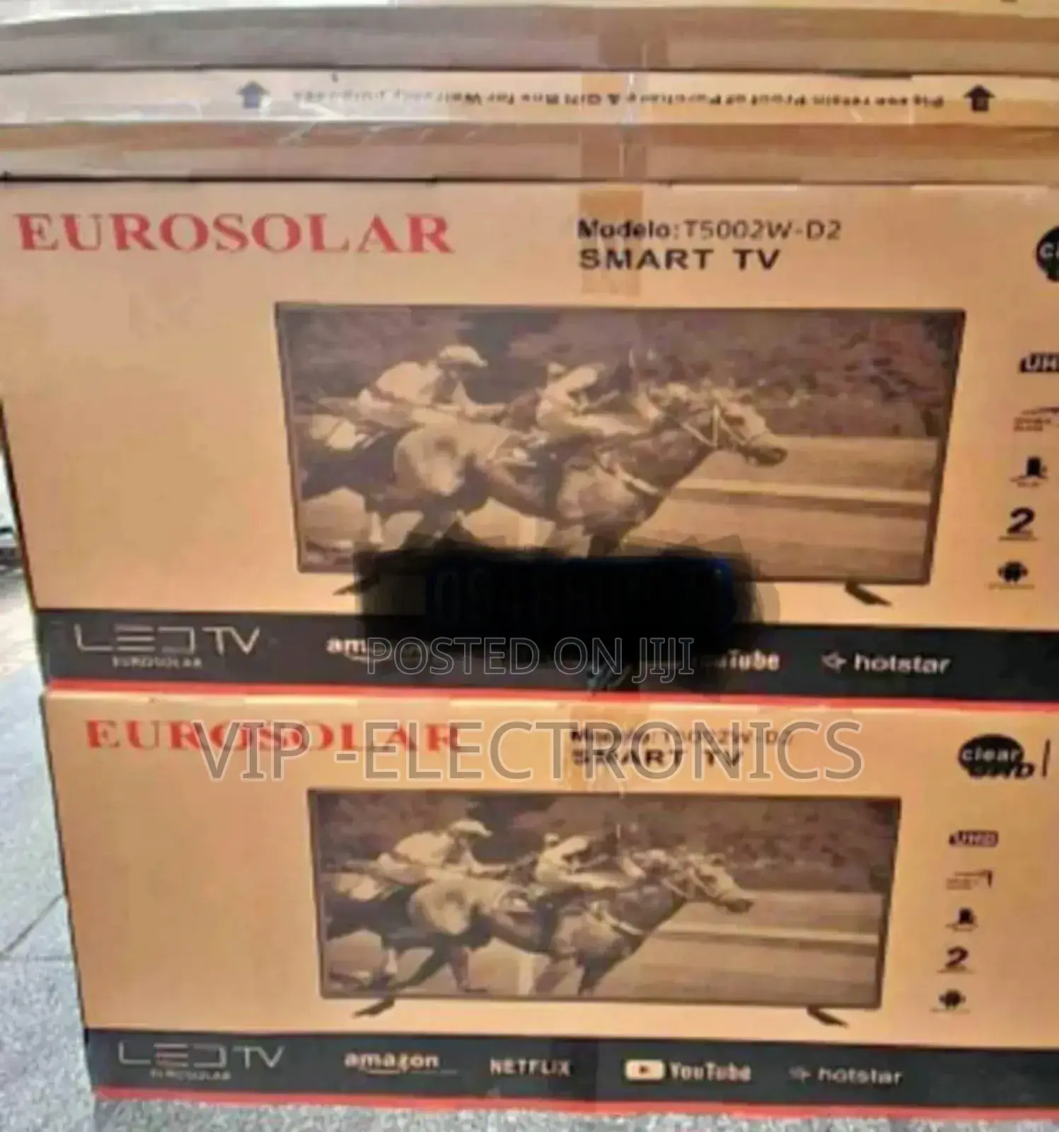 Eurosolar Tv 55"Inch Smart Android Tv