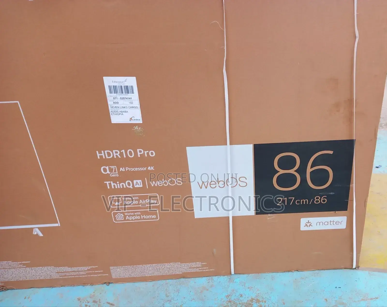 Lg 86"Inch Tv Smart Android Uhd Ur80 Tv