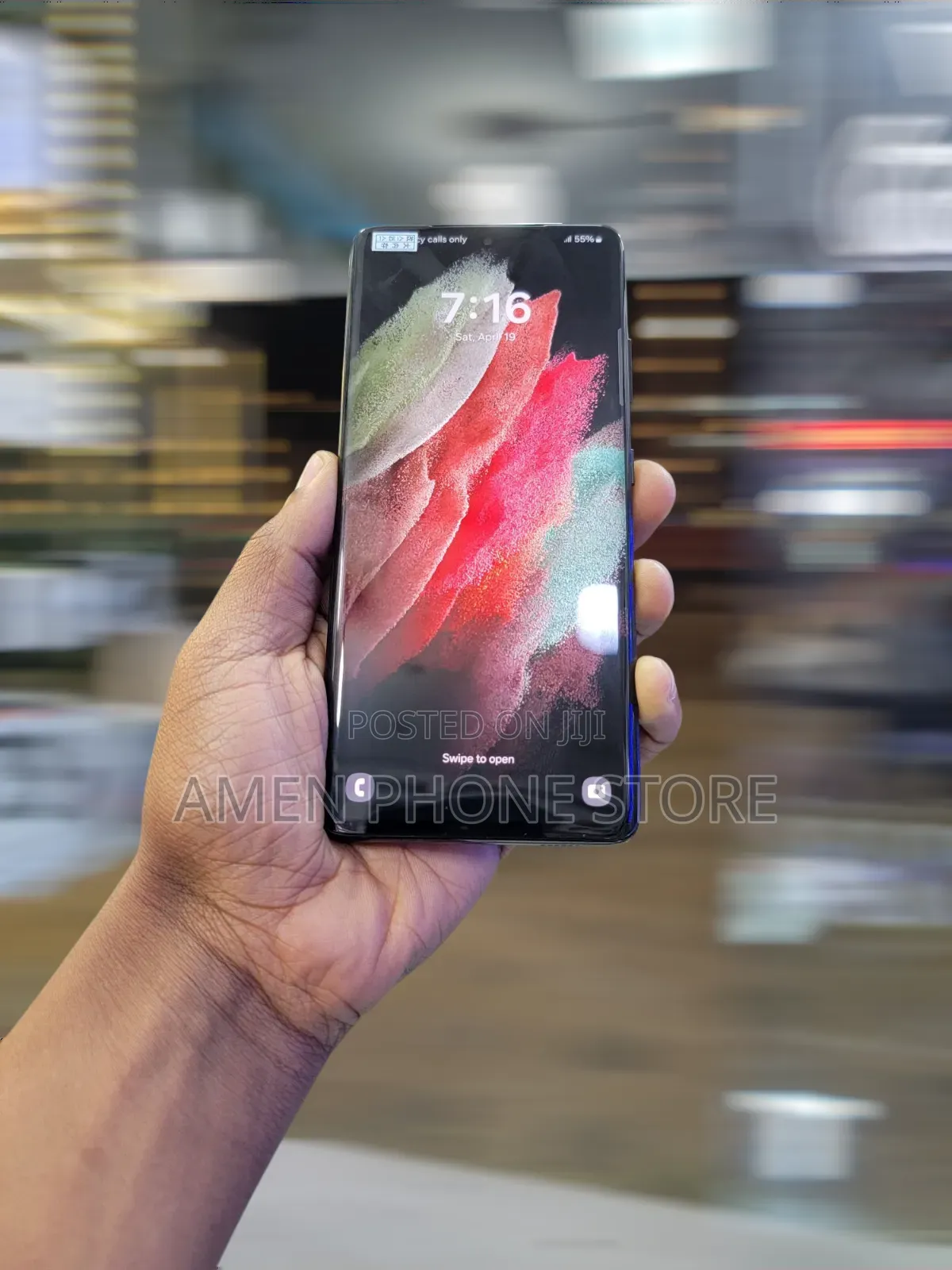 New Samsung Galaxy S21 Ultra 5G 256 GB Black