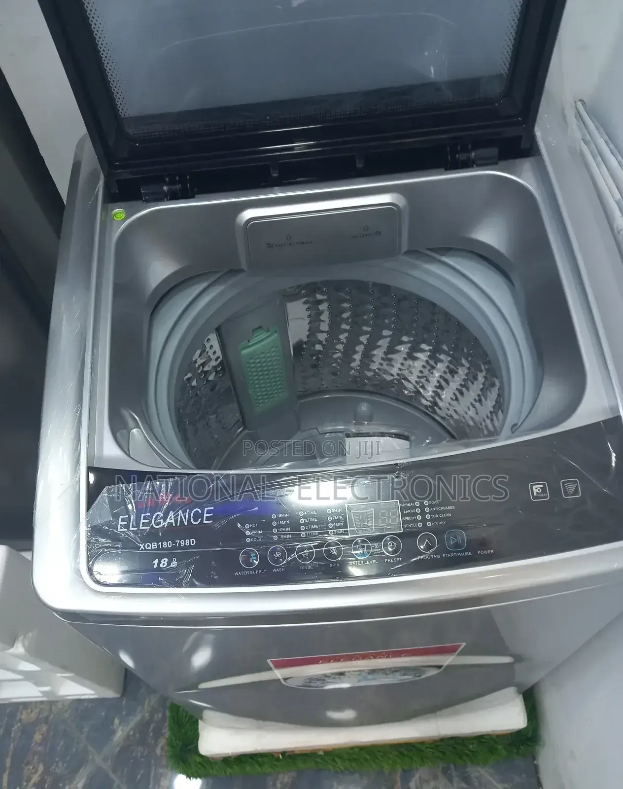 Elegance Automatic Washing Machine 18kg