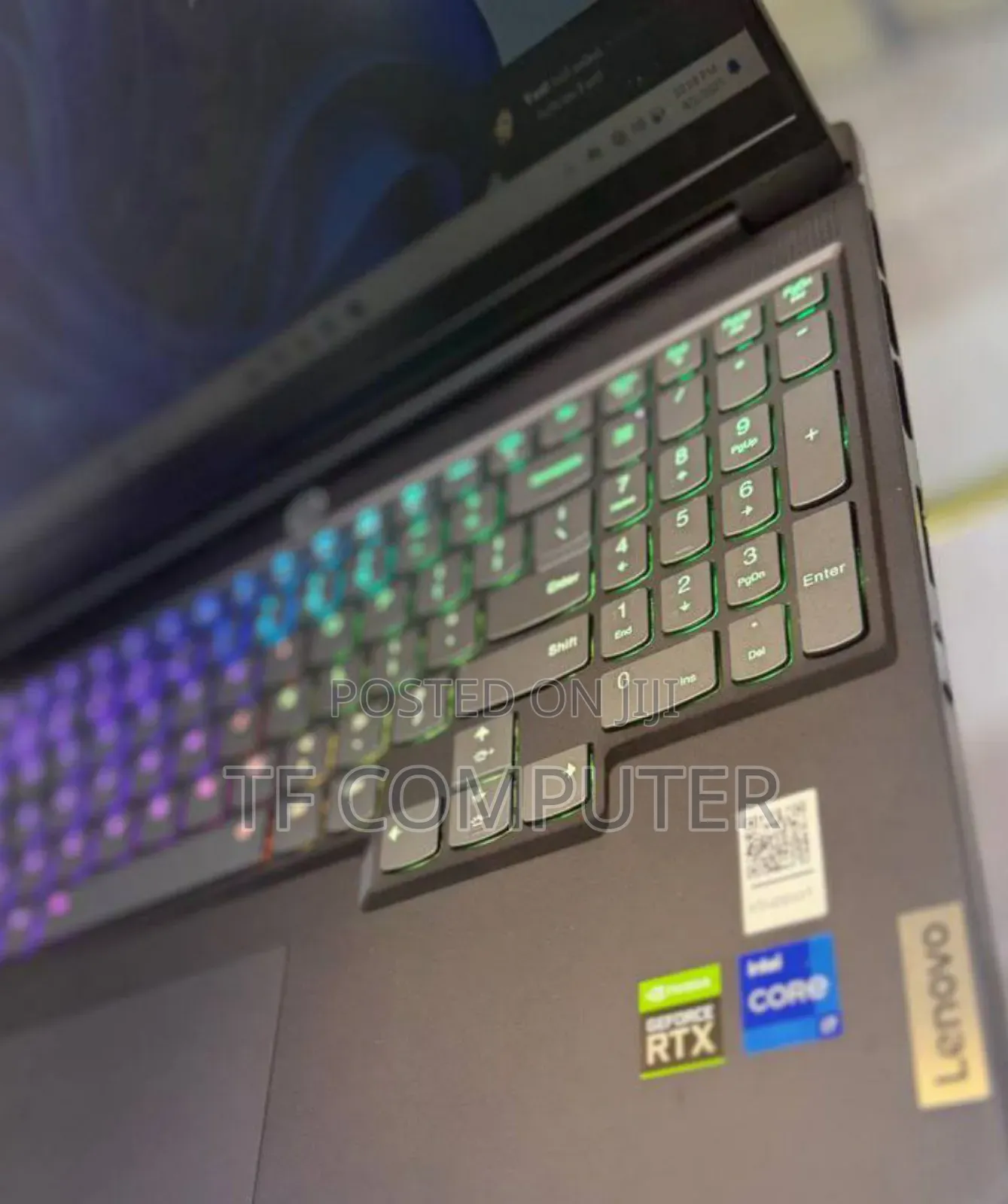 New Laptop Lenovo Legion 7 16GB Intel Core I7 SSD 512GB