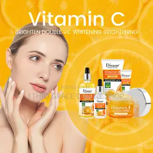 Disaar Vitamin C Whitening and Glow 5 in 1 – Skin Care Set