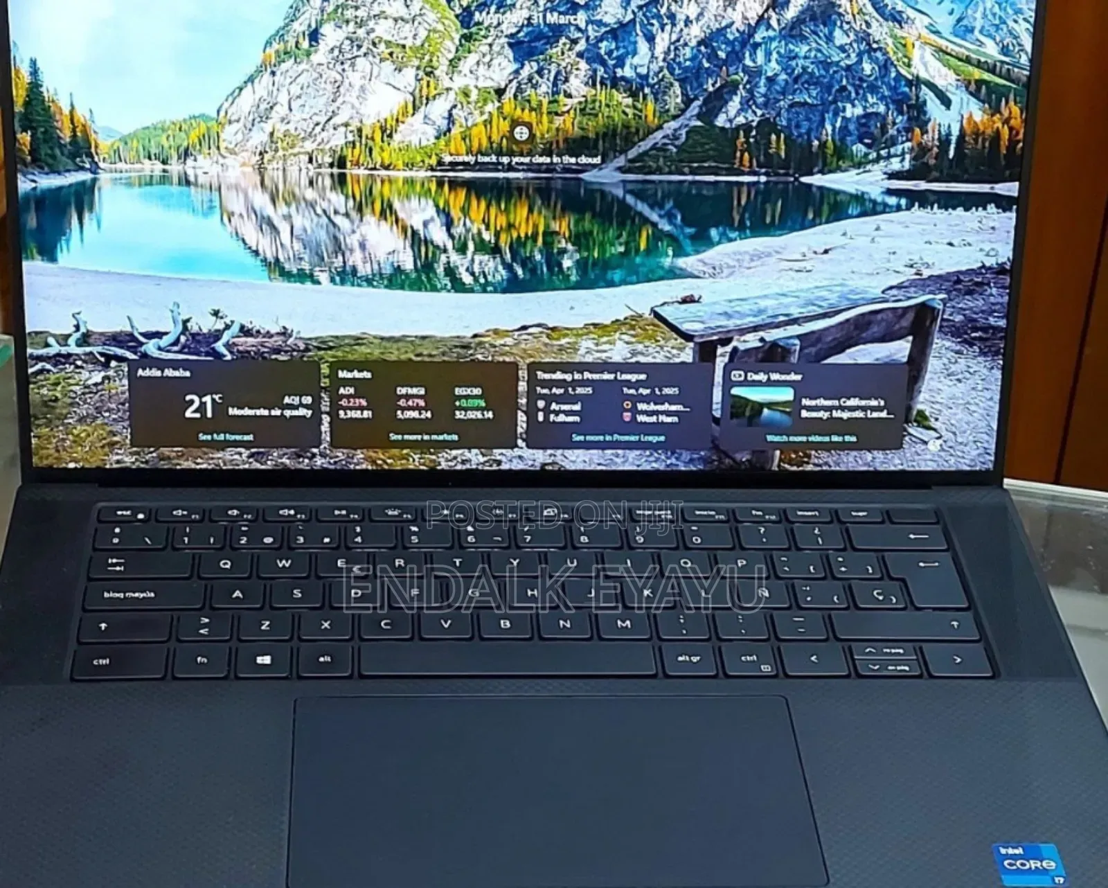 New Laptop Dell XPS 15 16GB Intel Core I7 SSD 1T