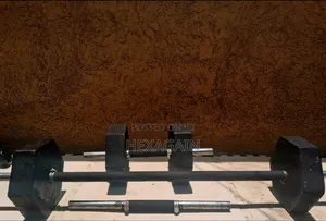 Photo - ለዳምቤልና ባርቤል የሚሆኑ ስድስት ጎን ያላቸው ባለ ጎማ ፕሌቶች