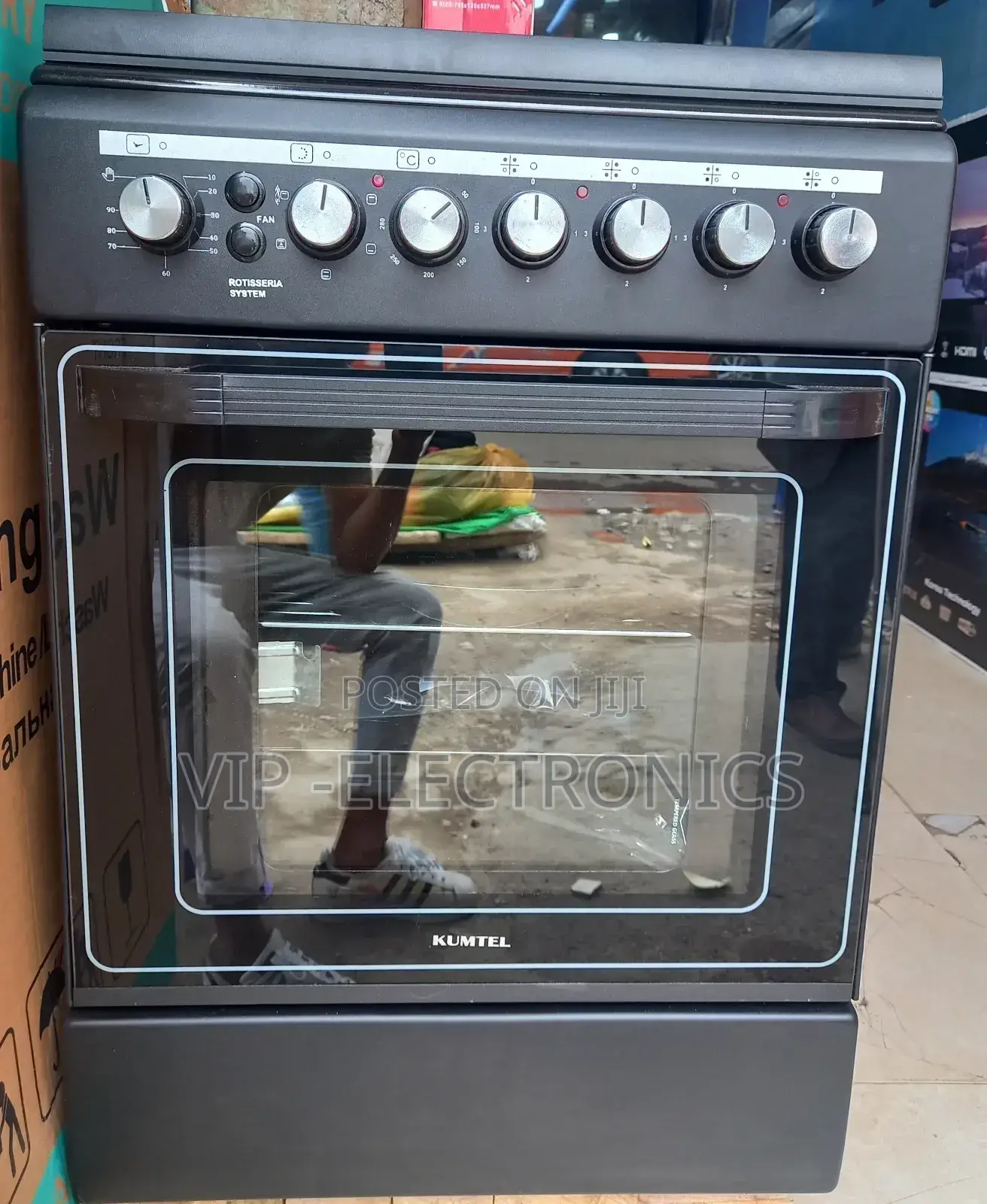 Kumtel Oven 60cm by 60cm 4electric Oven