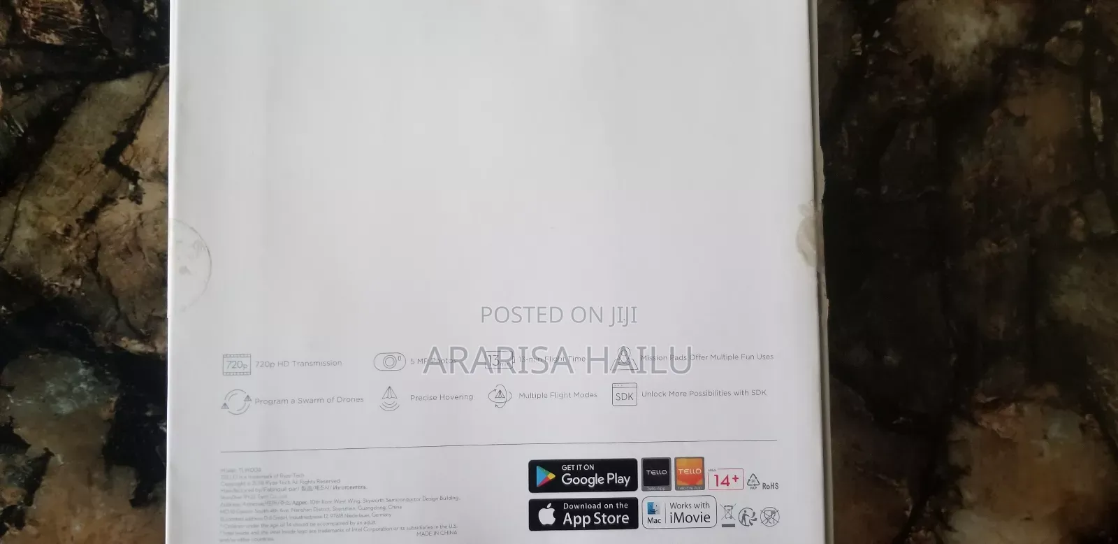 A Programmable Dji Tello Drone With Python DVD Lessons