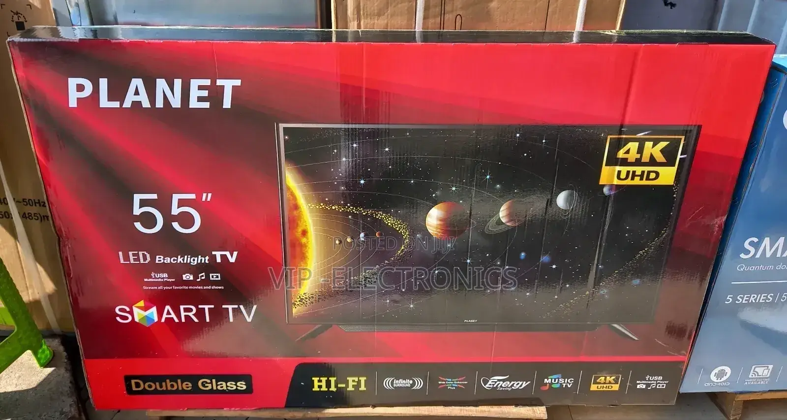 Planet 55"Inch Tv Smart Android Tv