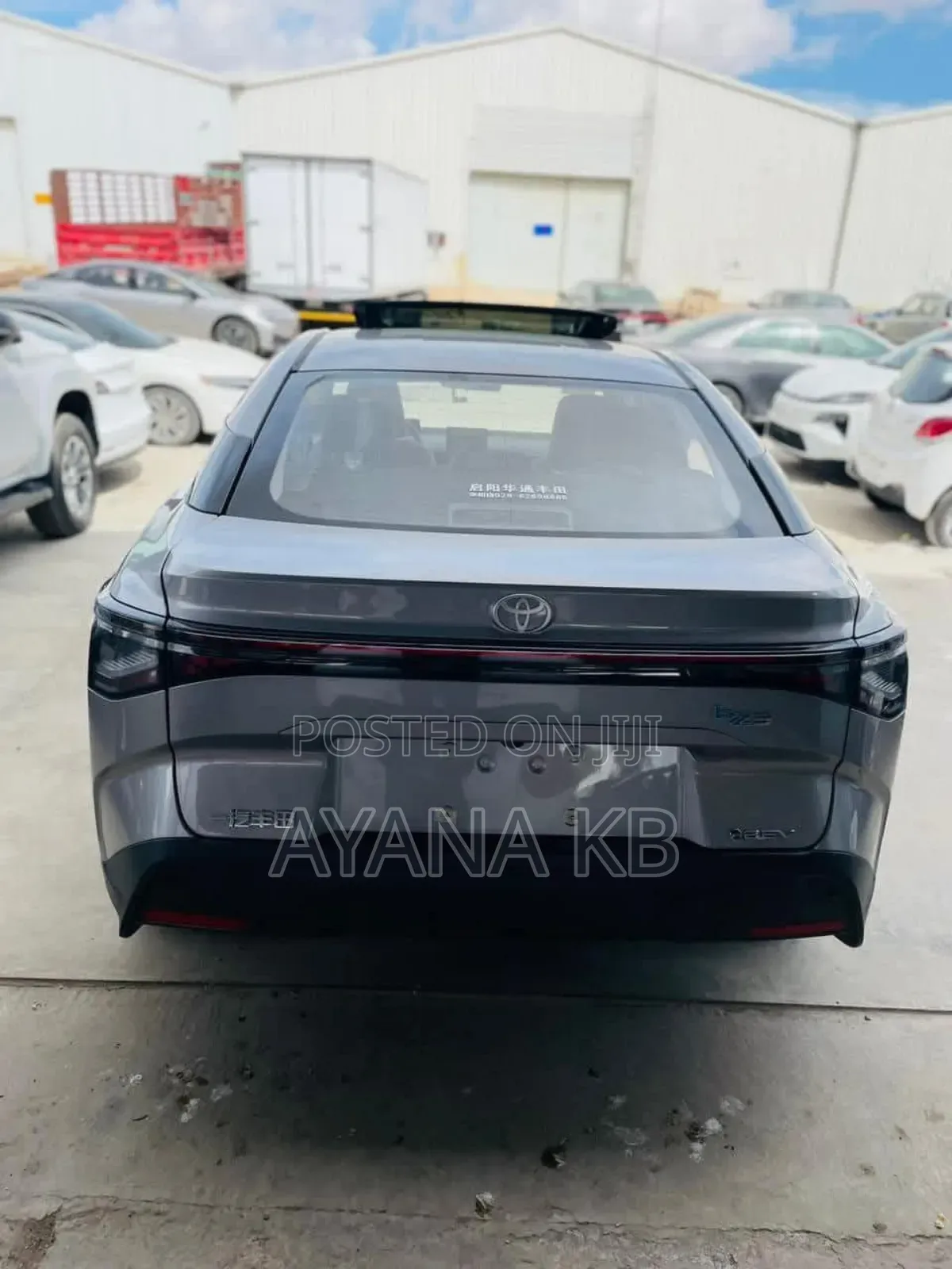 New Toyota bZ3 2024 Gray