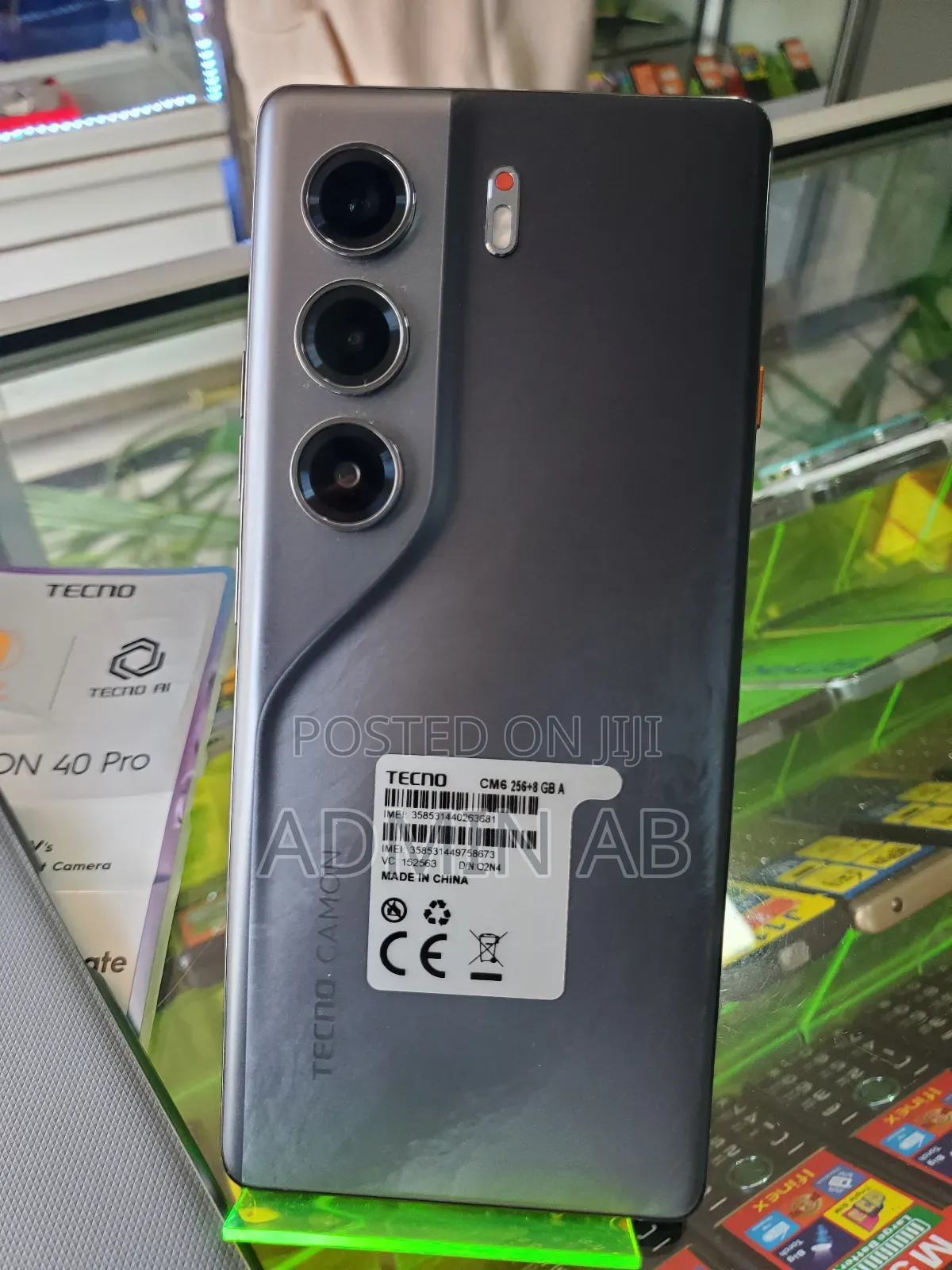 New Tecno Camon 40 Pro 256 GB