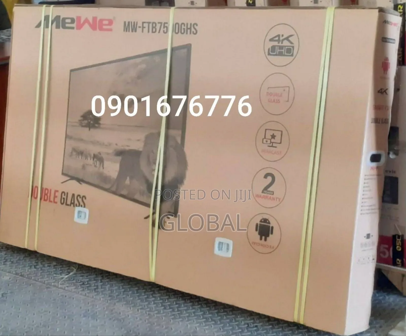 Mewe 75inch Smart Tv