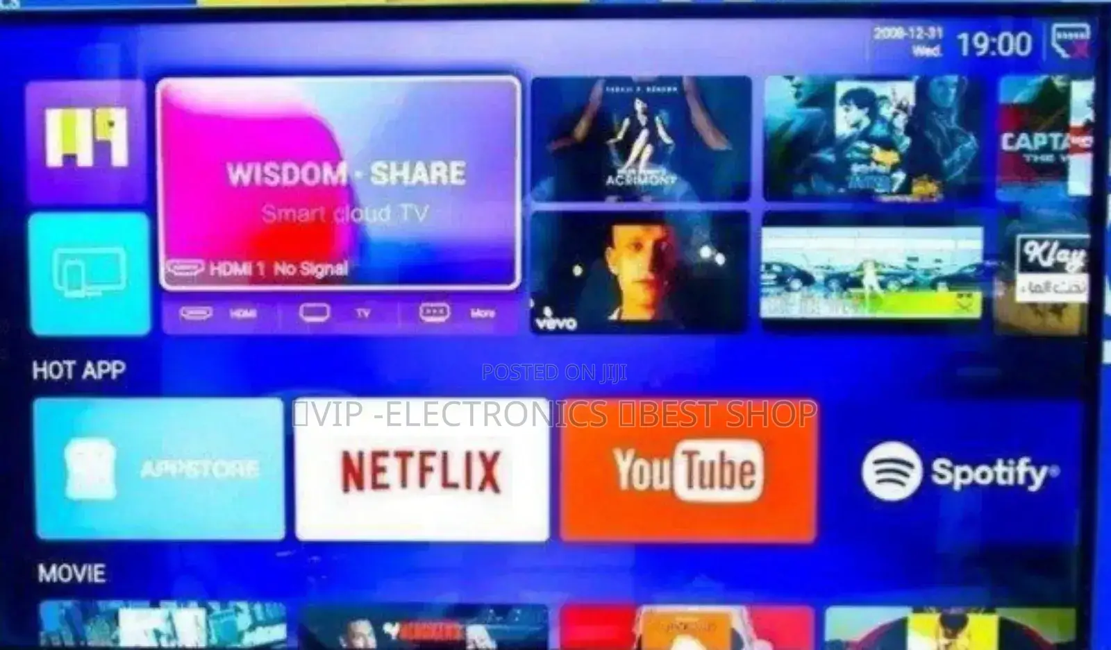 Haki 50"Inch Tv Smart Android Tv