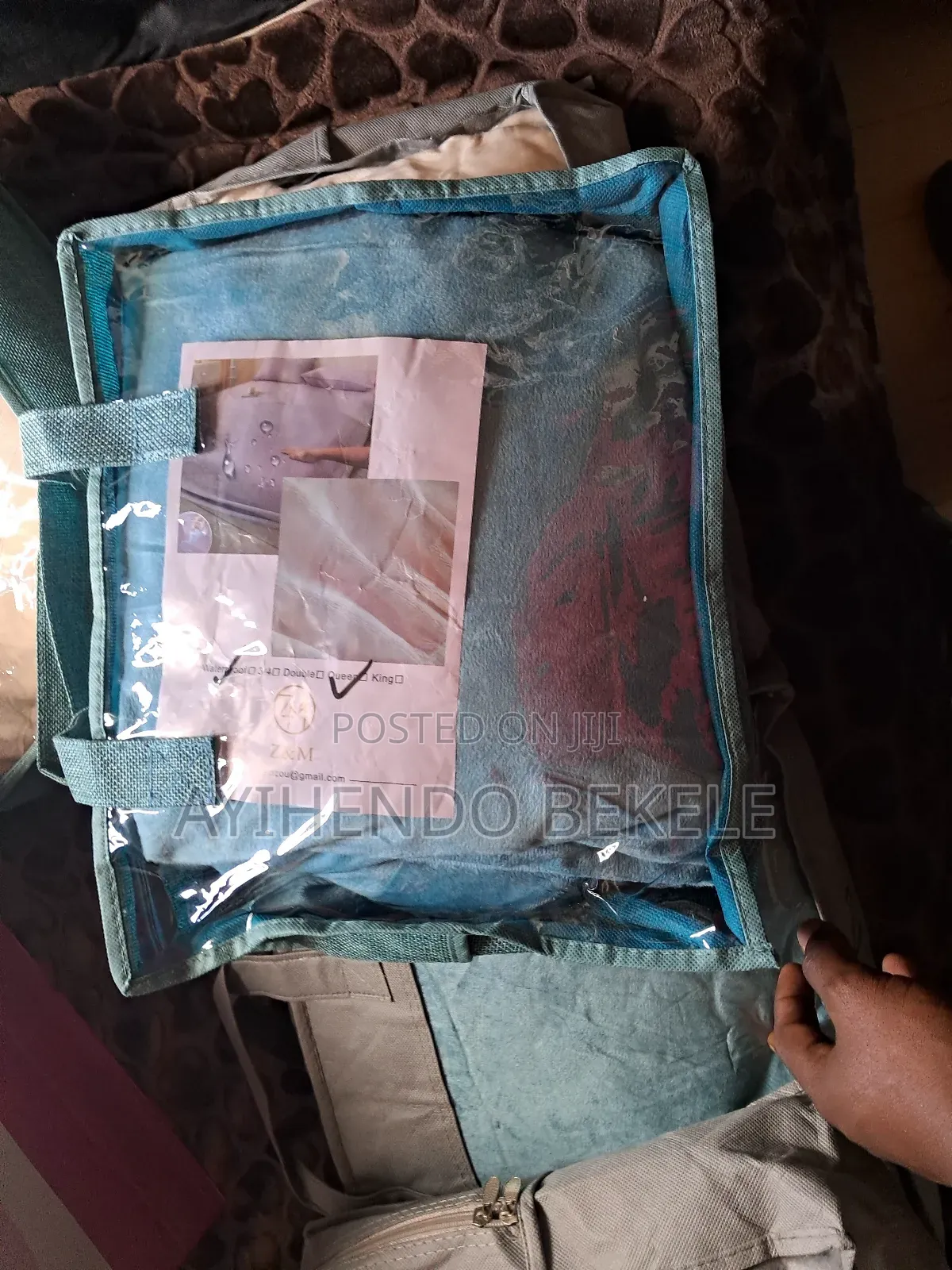 ዉሀ የማያስገ ባየፍራሽ ልብስ (Waterproof Matress Cover)